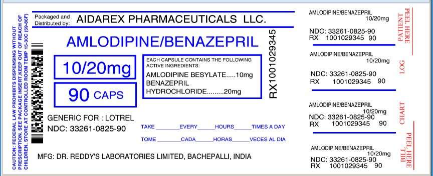 Amlodipine Besylate and Benazepril Hydrochloride