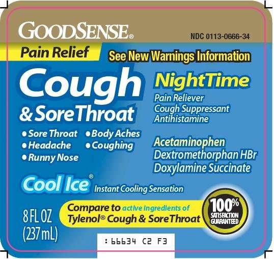 good sense cough and sore throat