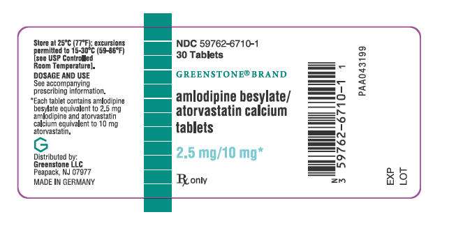 Amlodipine besylate and Atorvastatin calcium