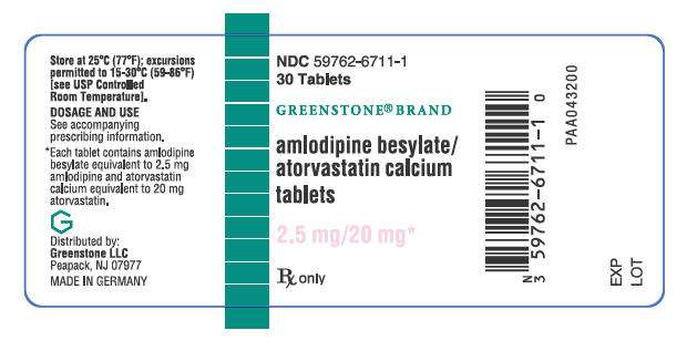 Amlodipine besylate and Atorvastatin calcium