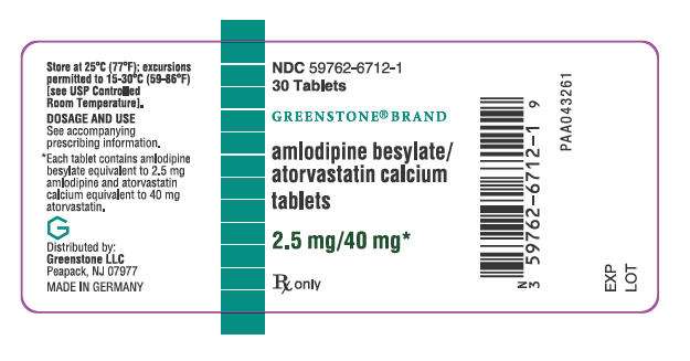 Amlodipine besylate and Atorvastatin calcium