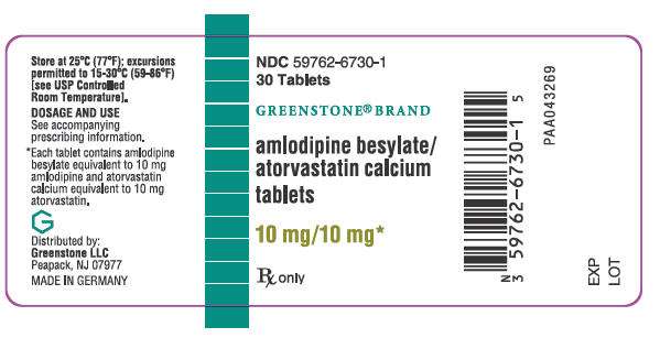 Amlodipine besylate and Atorvastatin calcium