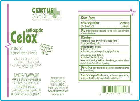 Celox Antiseptic