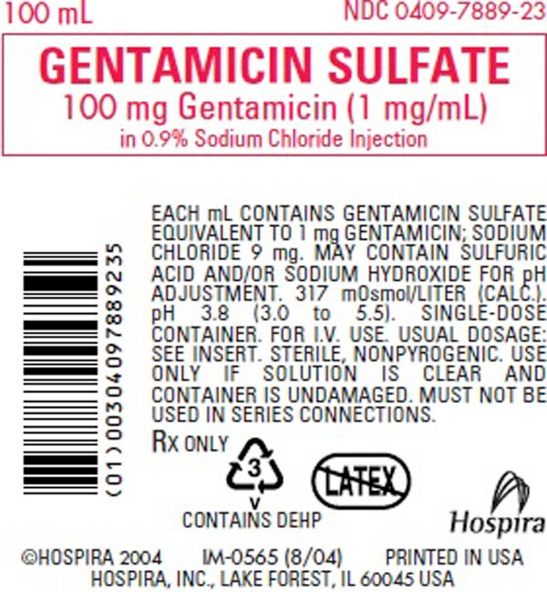 Gentamicin Sulfate in Sodium Chloride