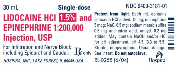 Lidocaine Hydrochloride and Epinephrine