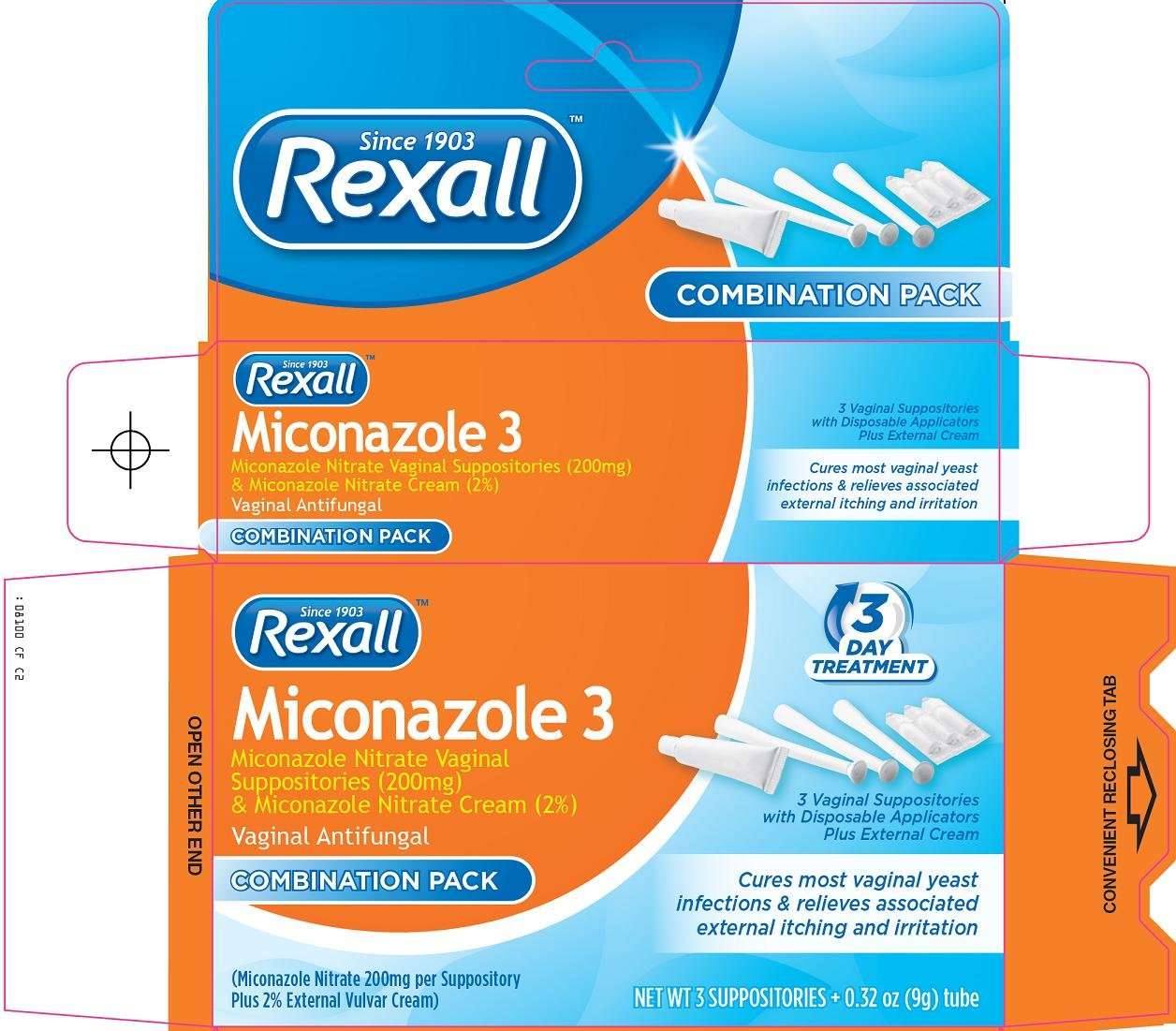 rexall miconazole 3