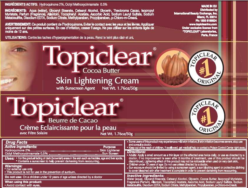 Topiclear Cocoa Butter