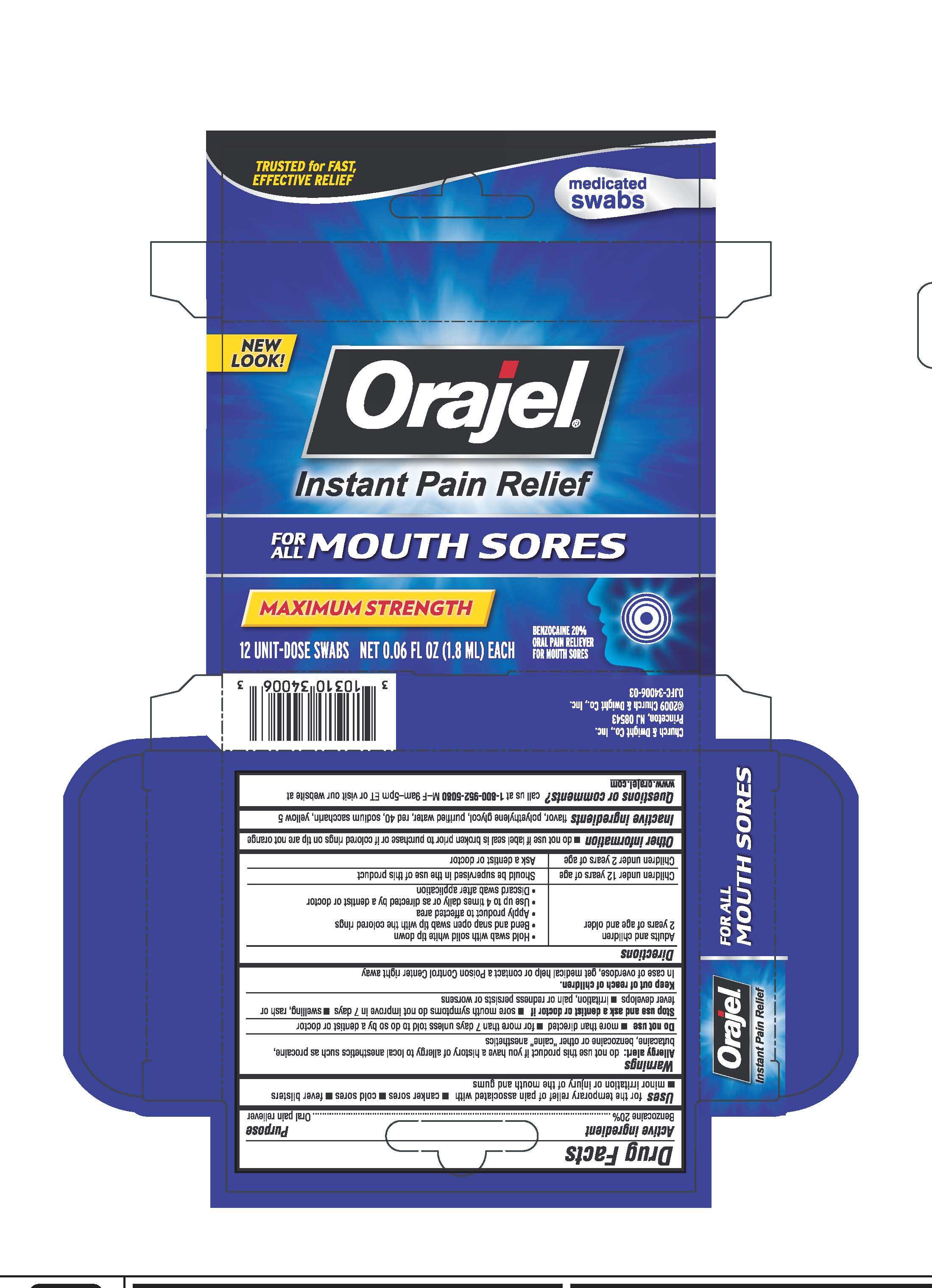 Orajel for All Mouth Sores