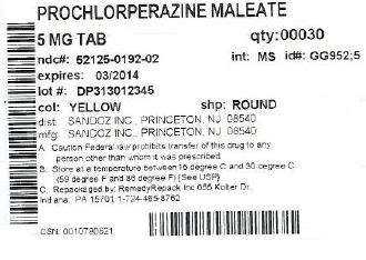 Prochlorperazine Maleate