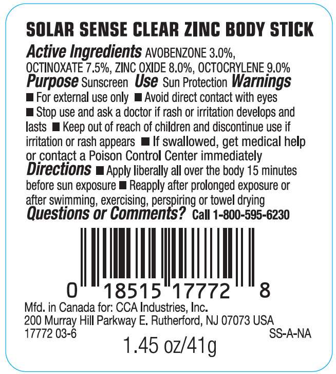 Solar Sense Clear Zinc Body SPF 50