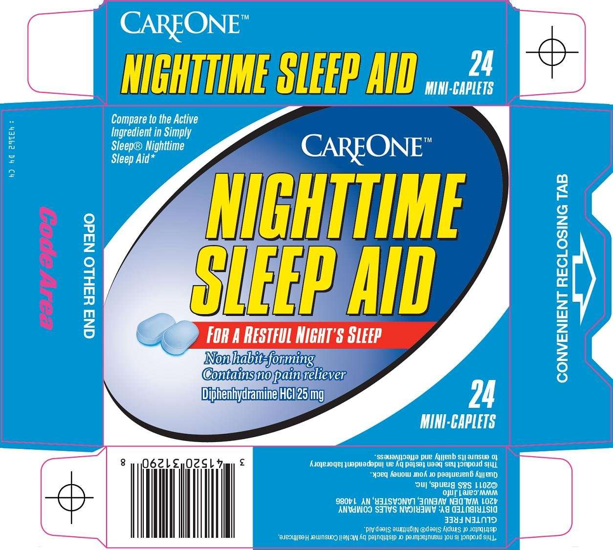 careone nighttime sleep aid