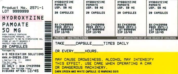 hydroxyzine pamoate