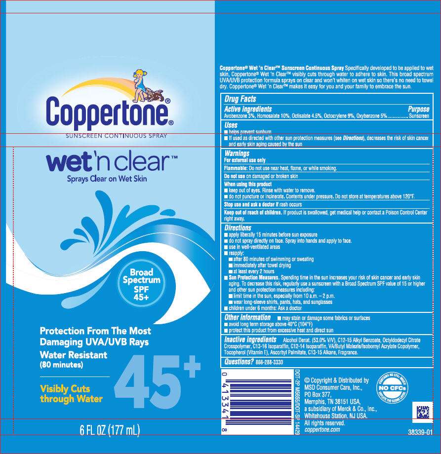 Coppertone Wet n Clear