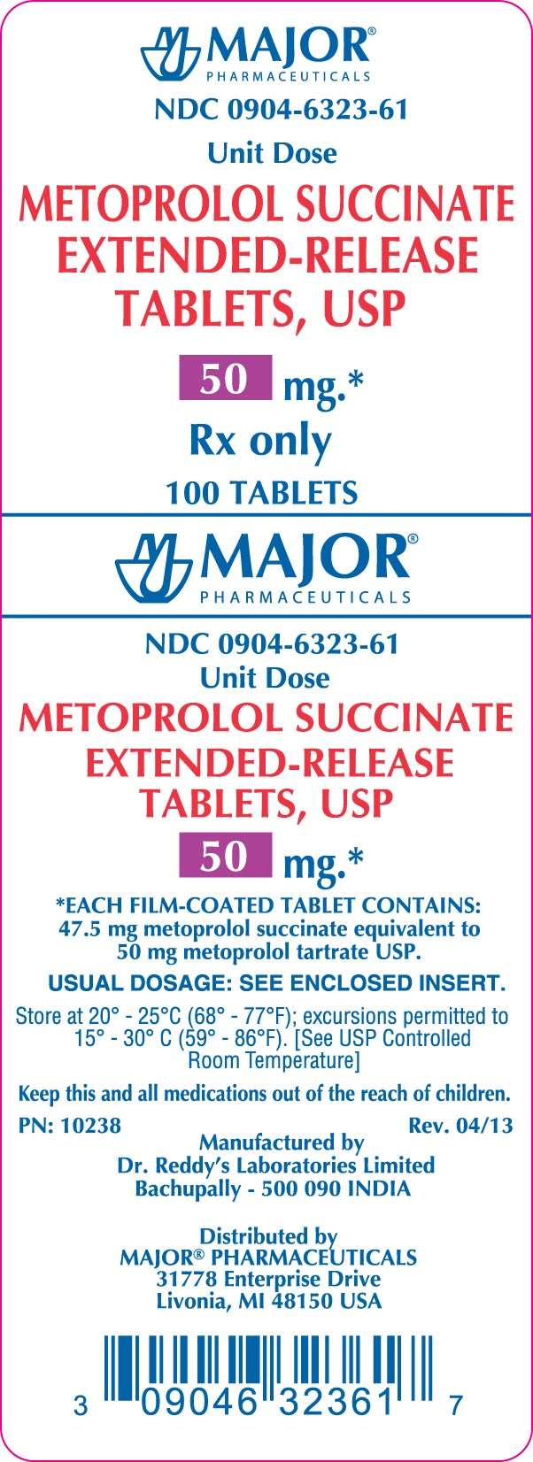 Metoprolol succinate