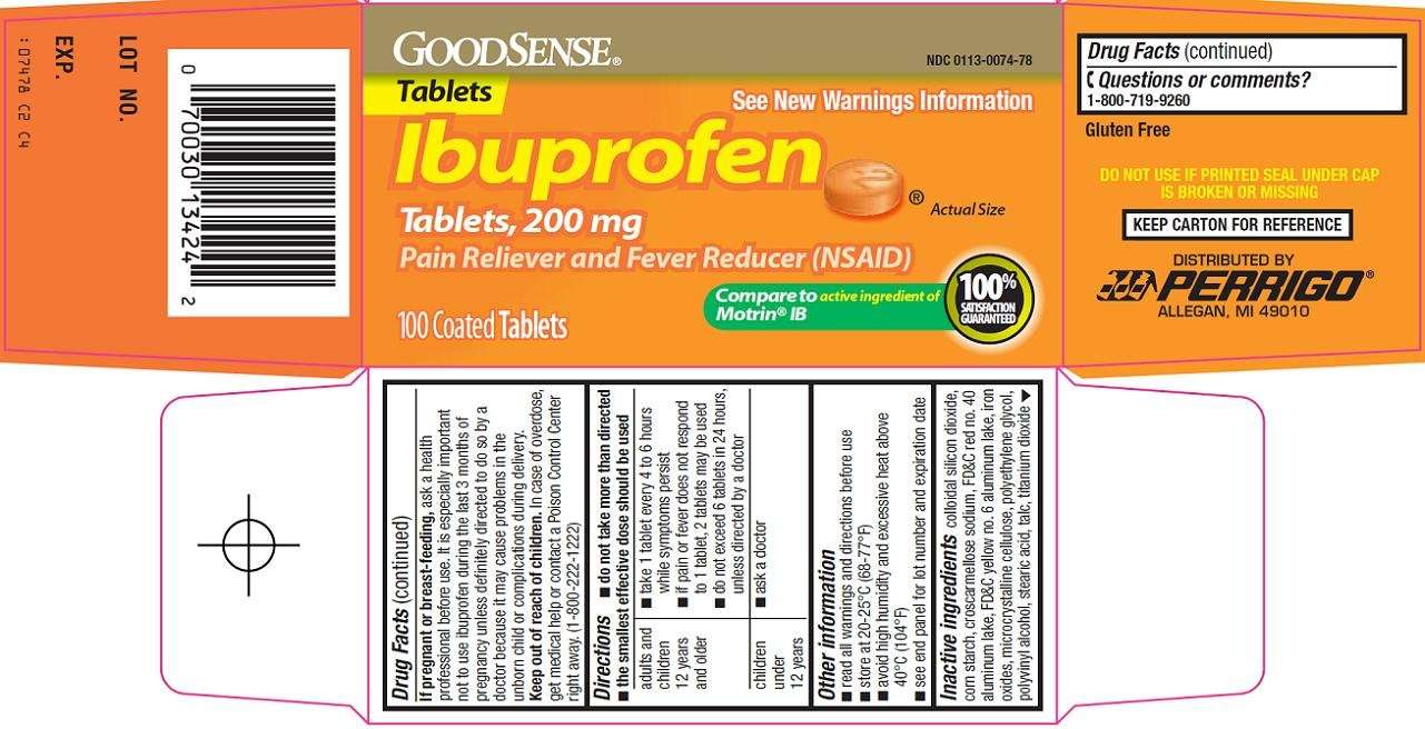 Good Sense ibuprofen