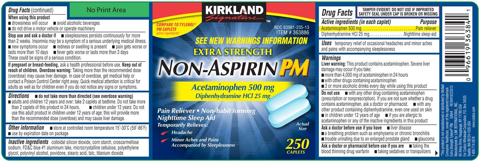 Extra Strength Non-Aspirin PM