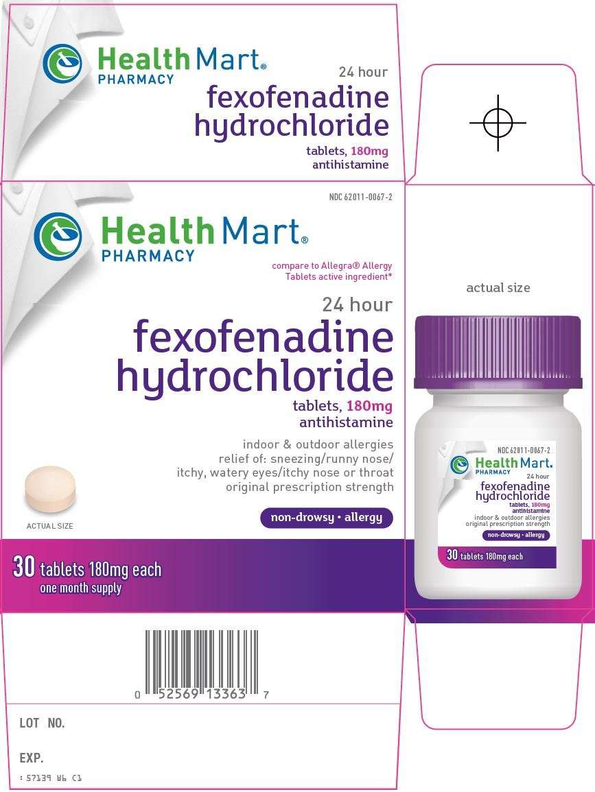 health mart fexofenadine hydrochloride