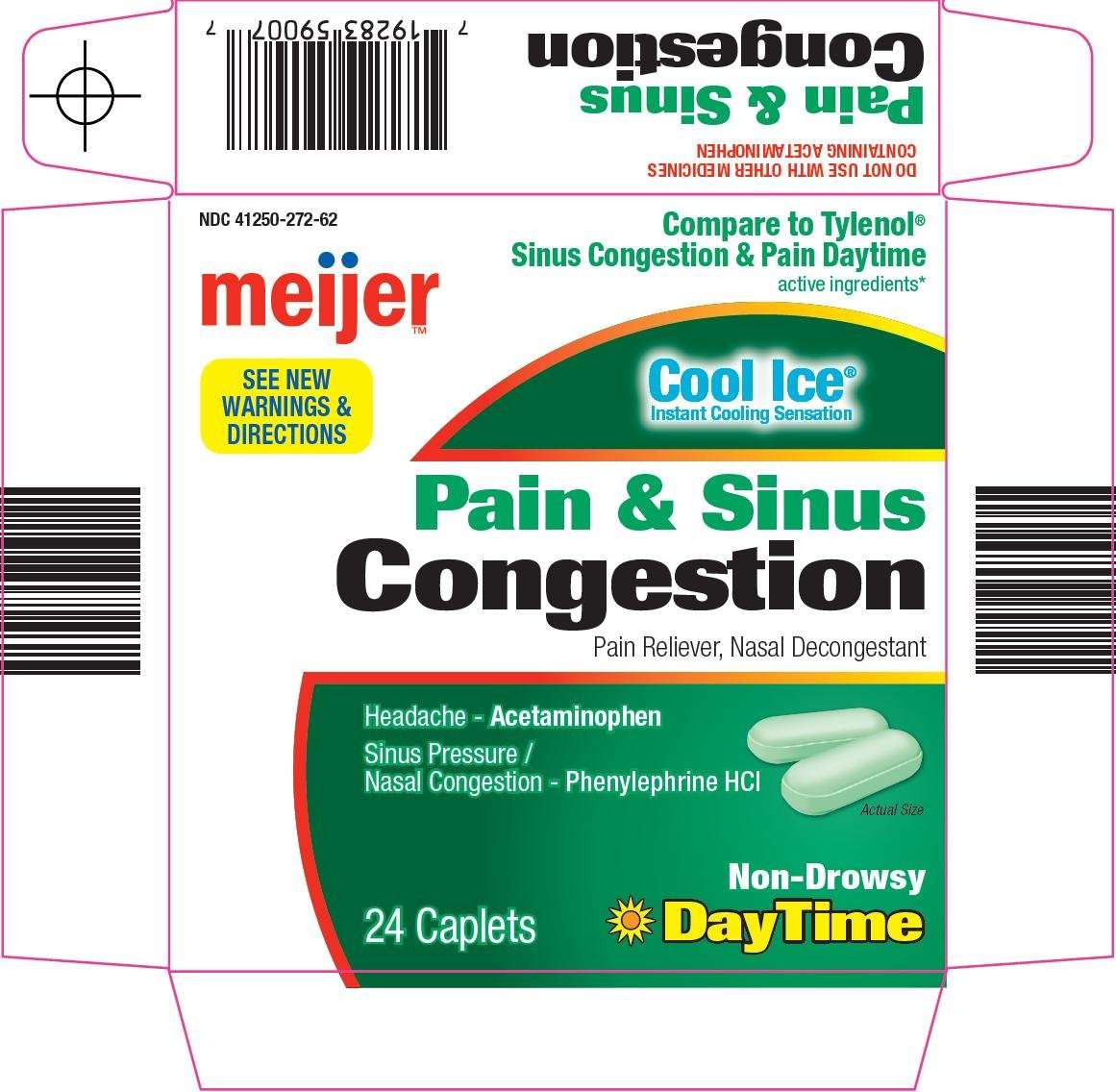 sinus congestion and pain