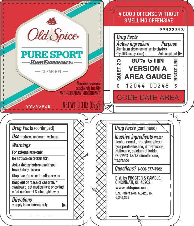 Old Spice High Endurance Clear