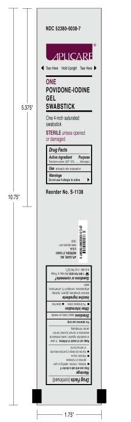 Aplicare Povidone Iodine Swabstick