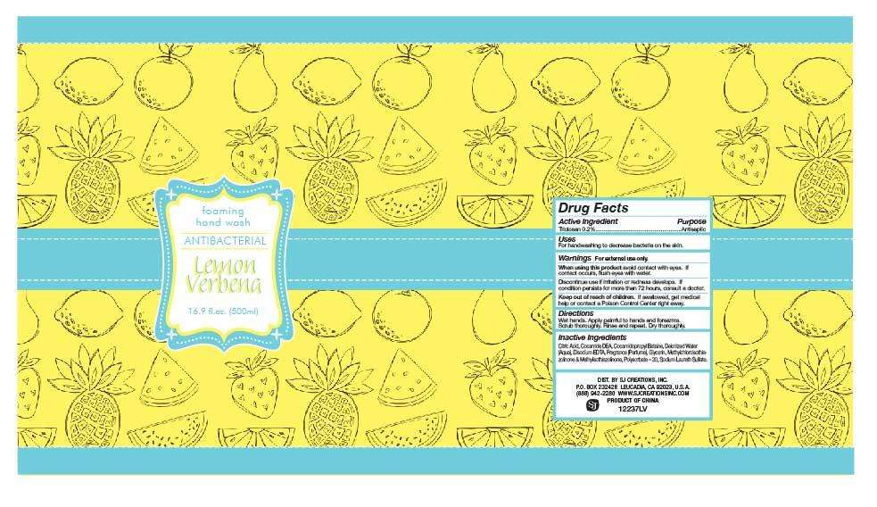Lemon Verbena Antibacterial Foaming Hand Wash
