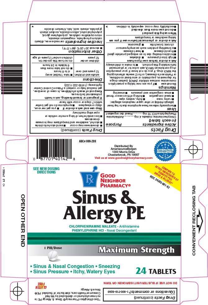 Good Neighbor Pharmacy Sinus and Allergy PE