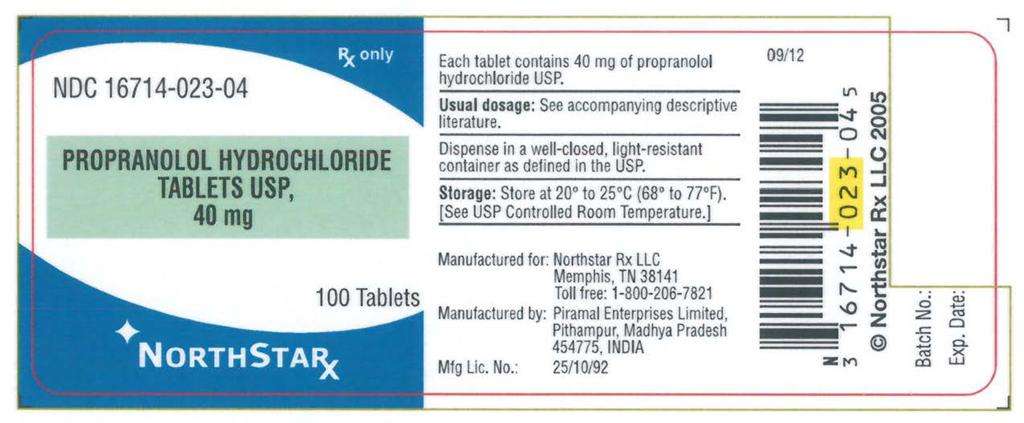 Propranolol Hydrochloride