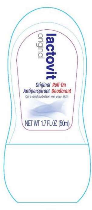 Lactovit Original Roll-On Antiperspirant Deodorant