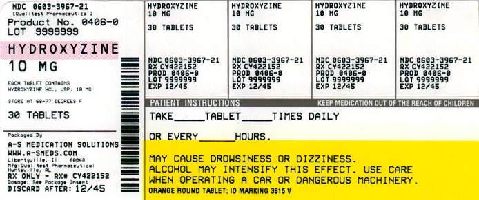 Hydroxyzine Hydrochloride