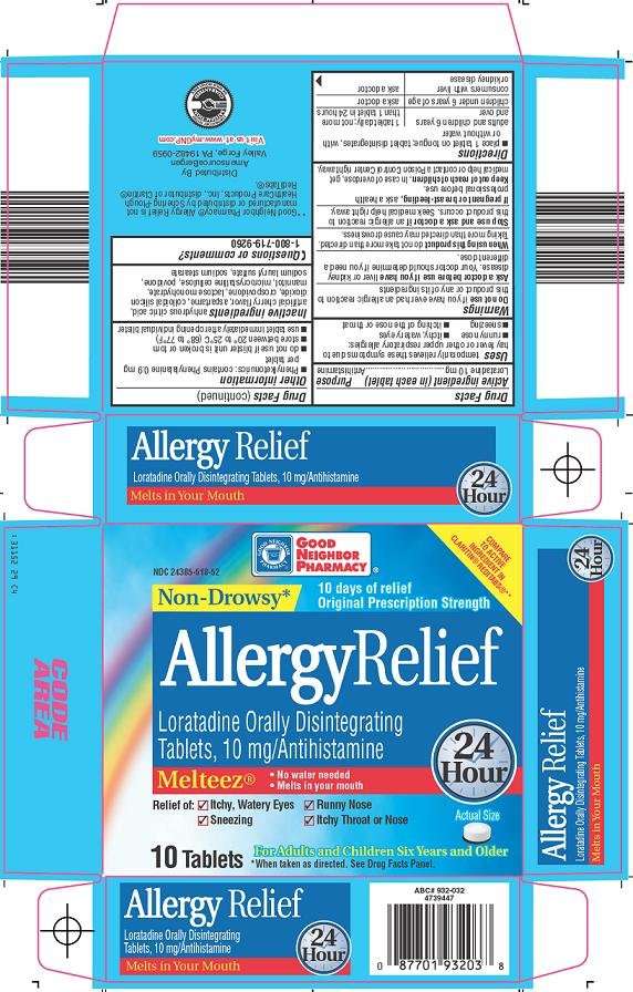 Good Neighbor Pharmacy Allergy Relief