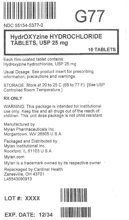 Hydroxyzine Hydrochloride