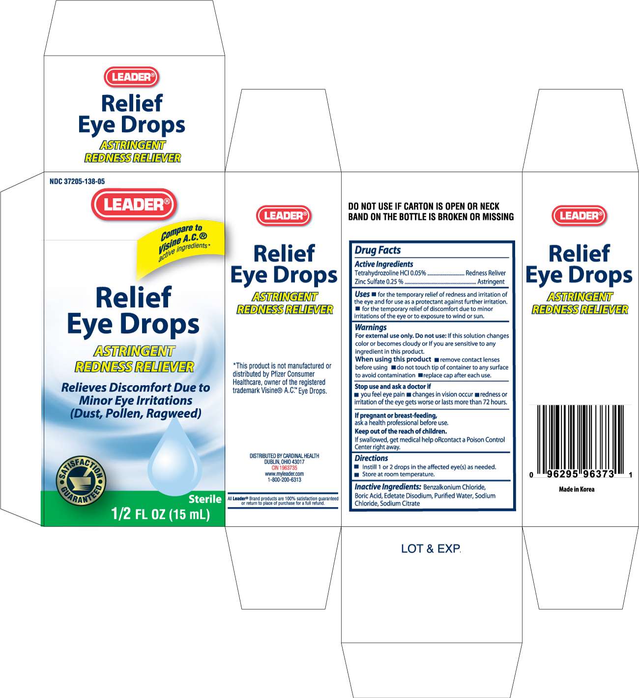 LEADER RELIEF EYE