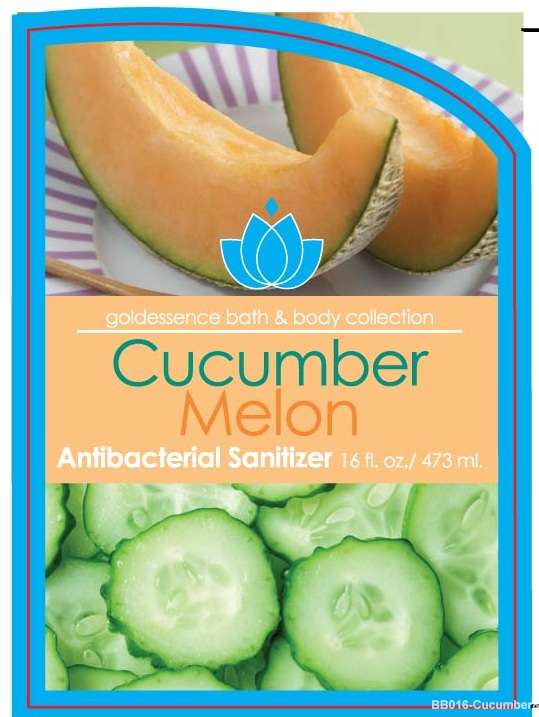 CUCUMBER MELON ANTIBACTERIAL SANITIZER