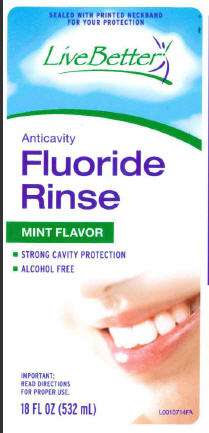 Anticavity Fluoride Rinse