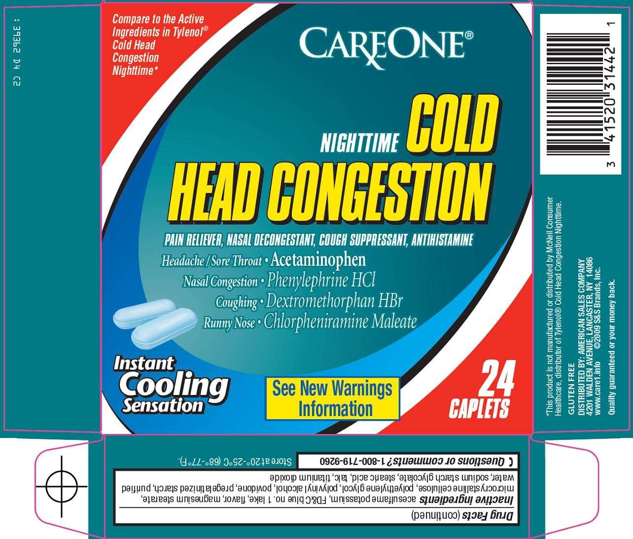 Care One Cold Head Congestion