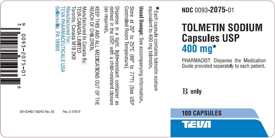 Tolmetin Sodium