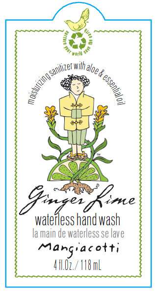 Ginger Lime Waterless Hand Wash