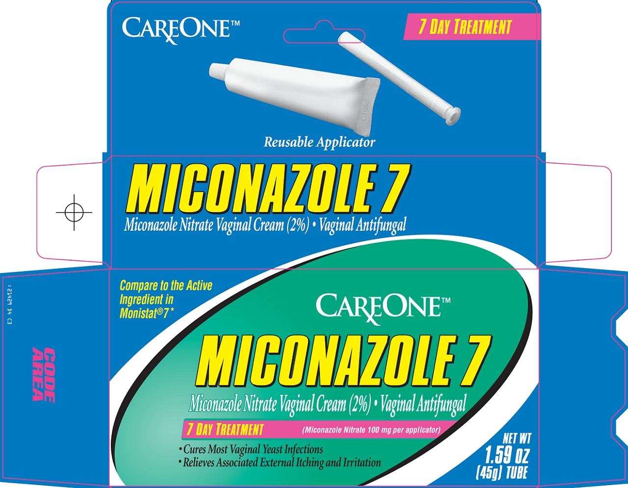 care one miconazole 7