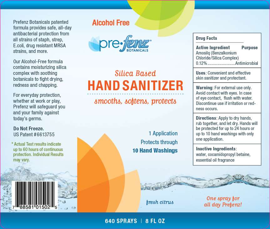 Prefenz Silica Based Hand Sanitizer