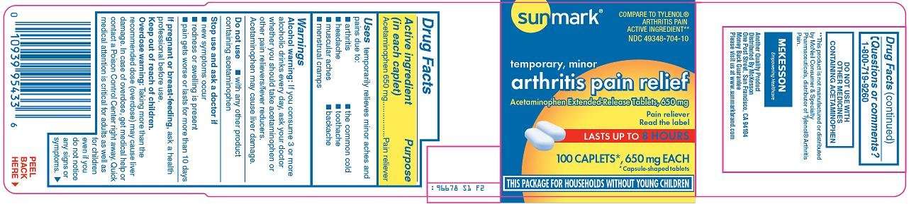 sunmark arthritis pain relief