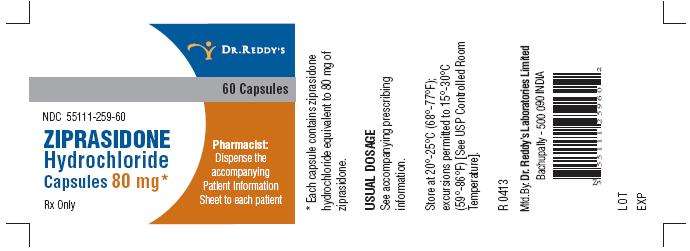 ziprasidone hydrochloride