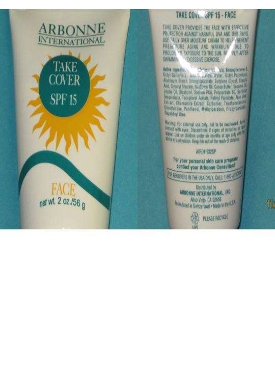 MOISTURIZING SUNSCREEN SPF15