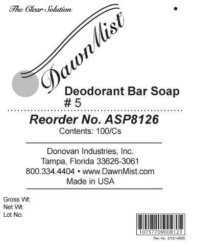 DawnMist Deodorant Bar No. 5