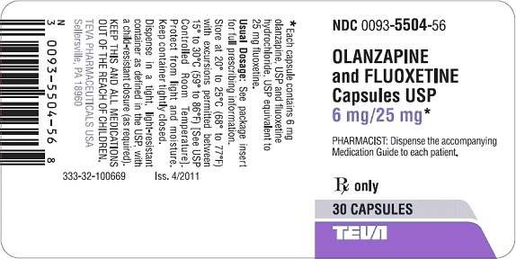 Olanzapine and Fluoxetine