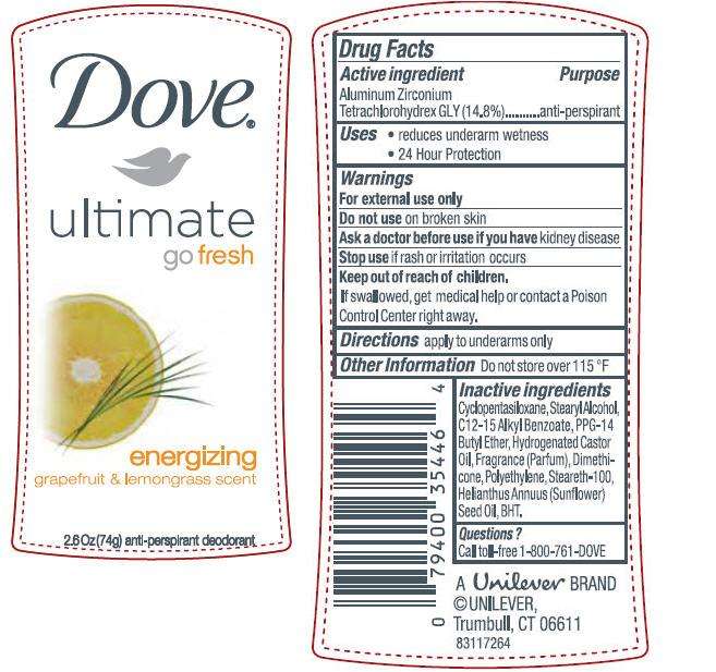 Dove Ultimate Go Fresh Energizing