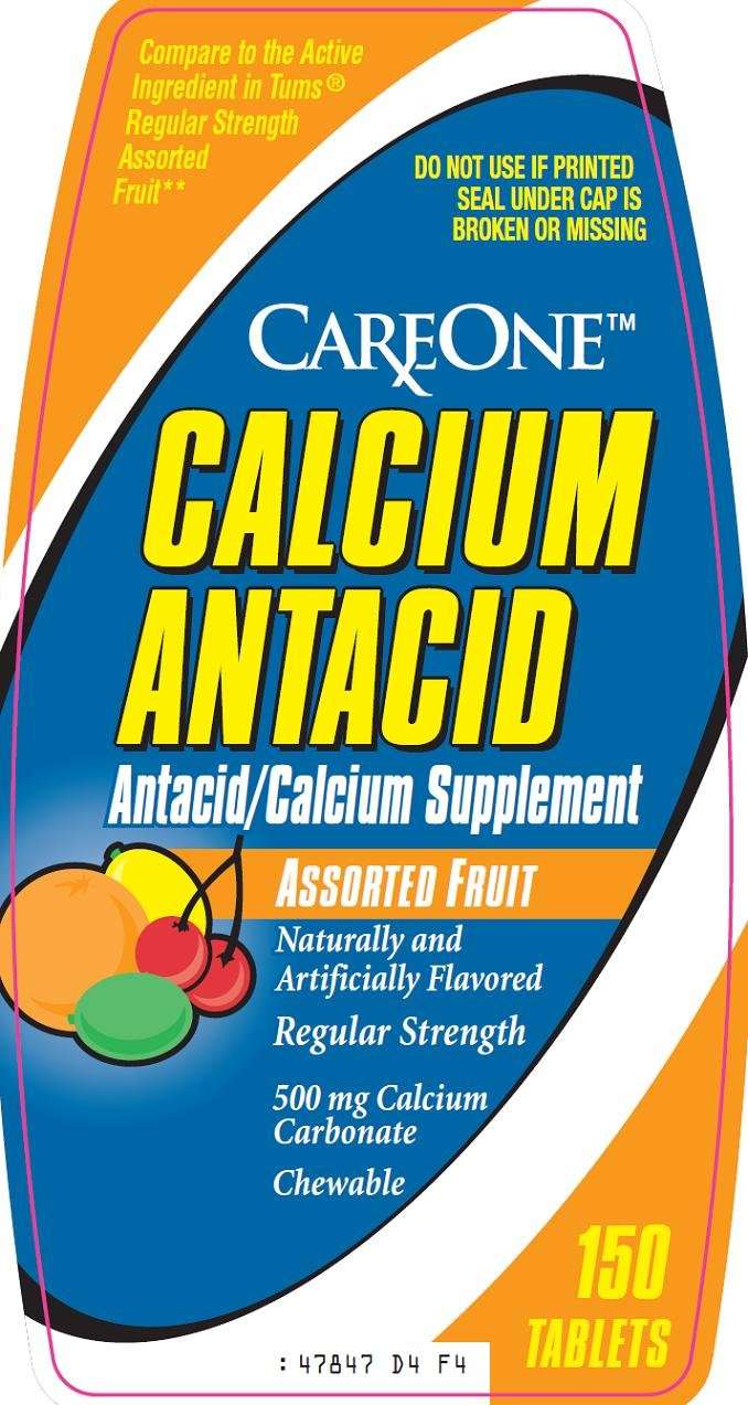 care one calcium antacid