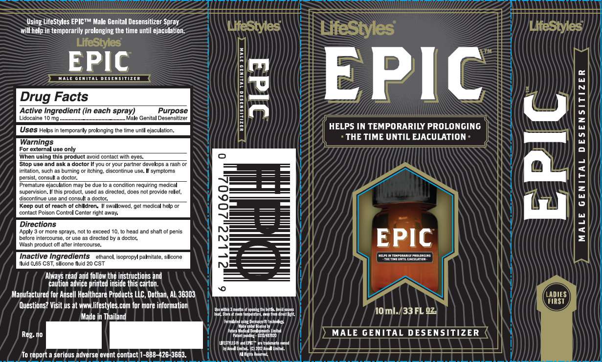 LifeStyles EPIC Male Genital Desensitizer