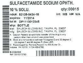 Sulfacetamide Sodium