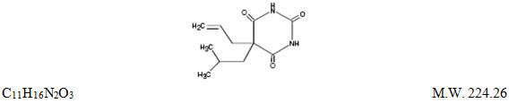 Butalbital, Acetaminophen and Caffeine with Codeine Phosphate