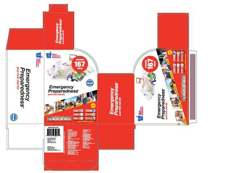 Good Neighbor Pharmacy Emergency Preparedness and First Aid Contains 167 Pieces